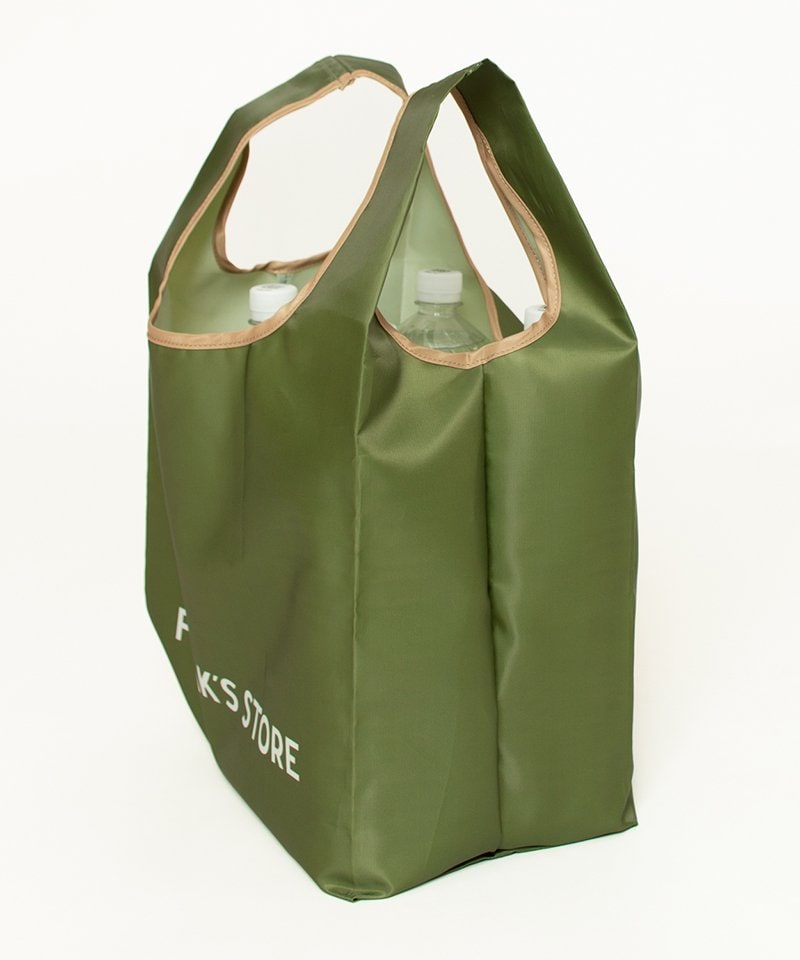 ローソン公式 小さくたためるマチ付きエコバッグ 画像