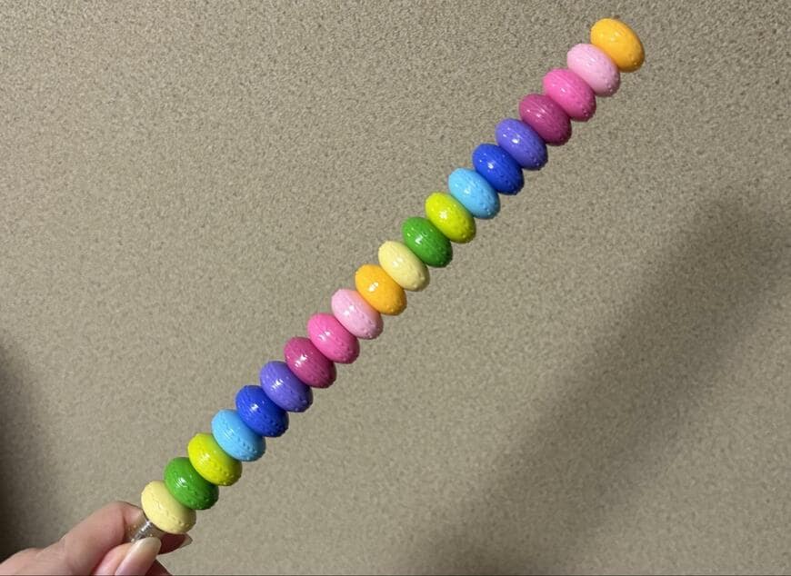 ダイソー、ボールペン(マカロン型)1.0mm商品画像