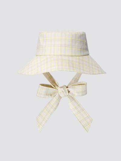 GU、ワイドブリムハット(チェック) by rokh商品画像