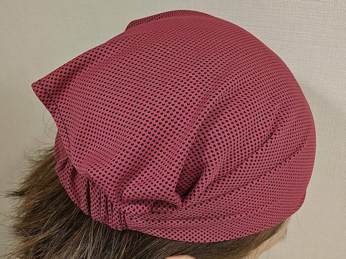 ヘッドキャップとして着用