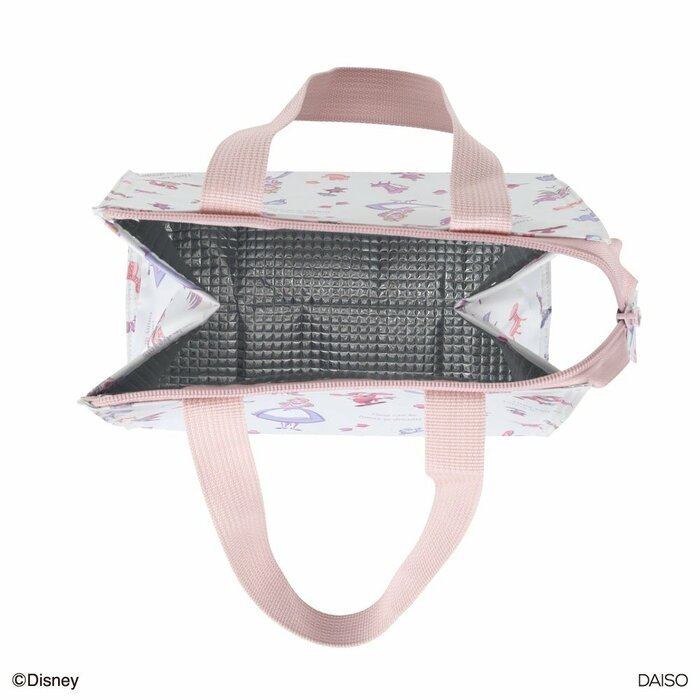 ダイソー公式 マチ広ランチバッグ(ふしぎの国のアリス)B