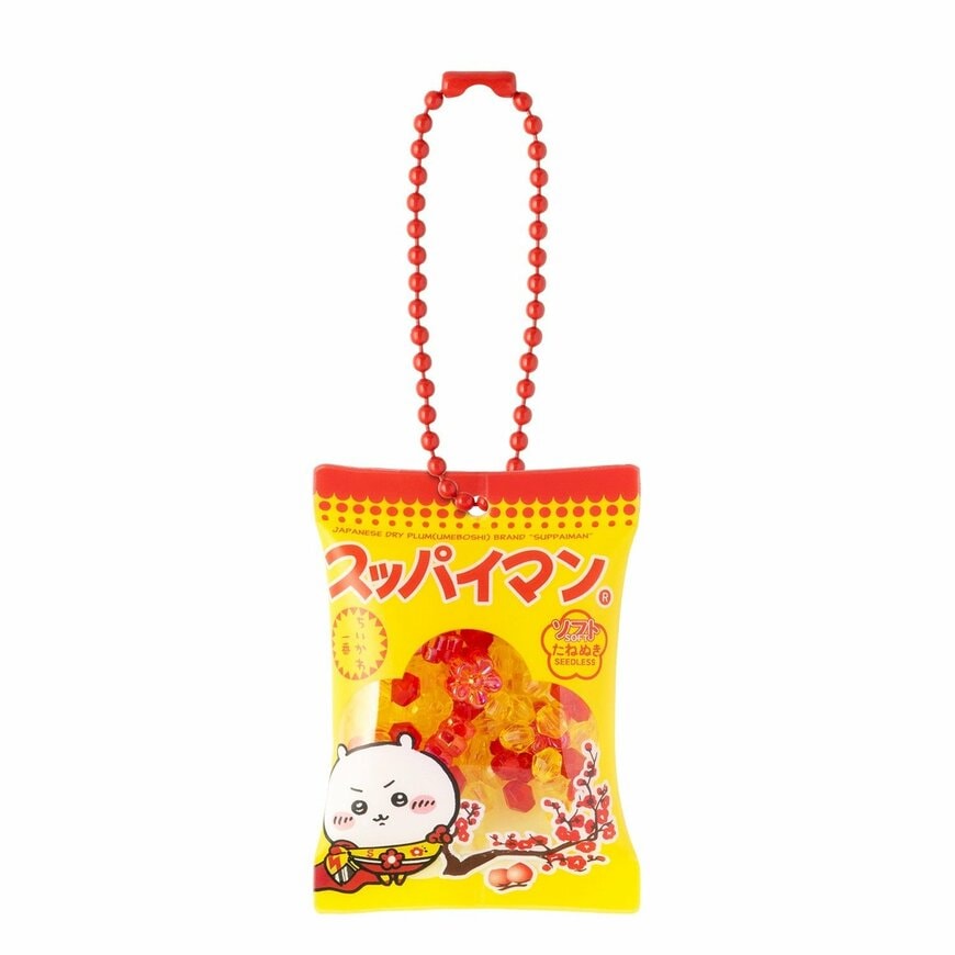 「シャカシャカおかしキーホルダー（990円）」は全3種類