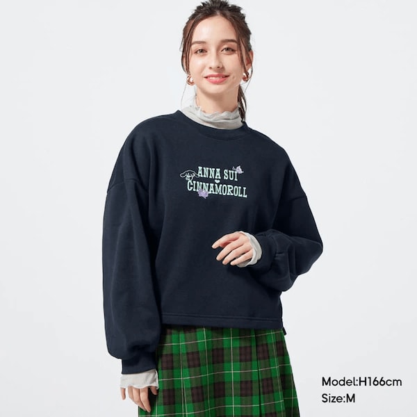 出所：GU公式 ファッション通販サイト スウェットプルオーバー(長袖) Sanrio characters×ANNA SUI 2