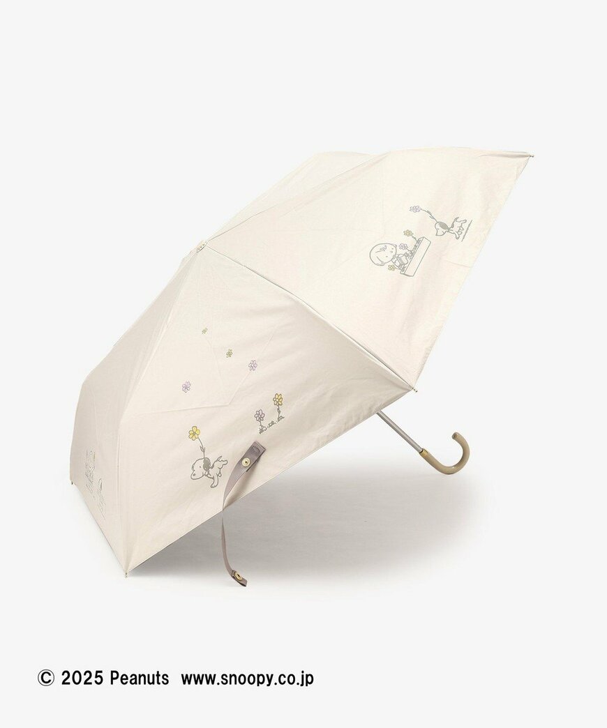 アフタヌーンティー公式 プリント晴雨兼用折りたたみ傘 雨傘/PEANUTSの画像