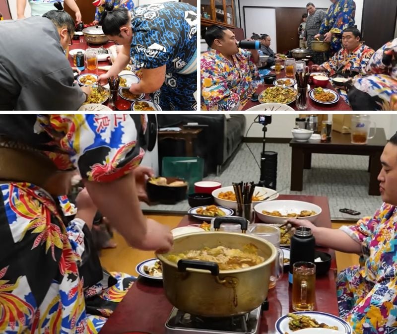 相撲部屋ちゃんこ