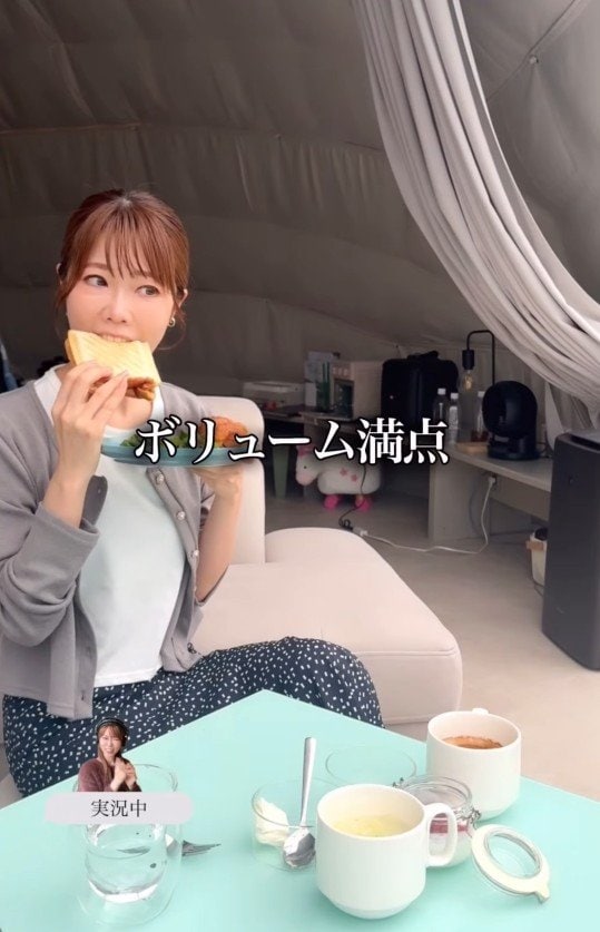 朝食もボリューム満点