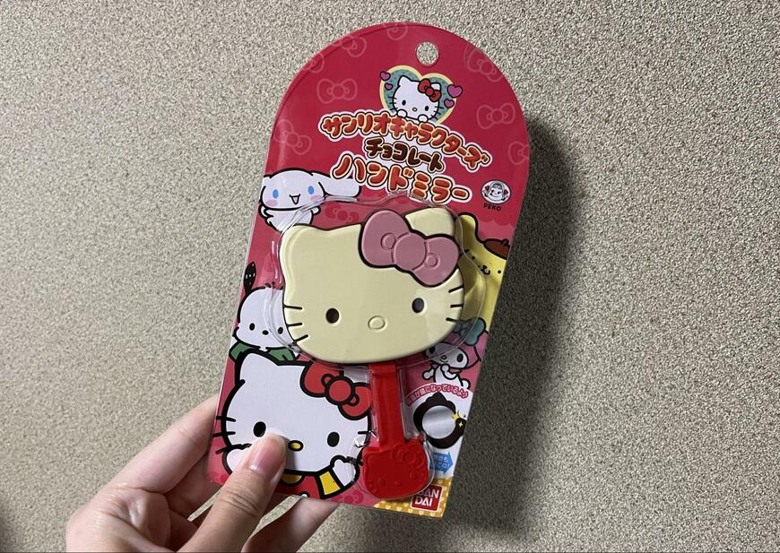 ブルーブルーエ、サンリオキャラクターズチョコレートハンドミラーの画像