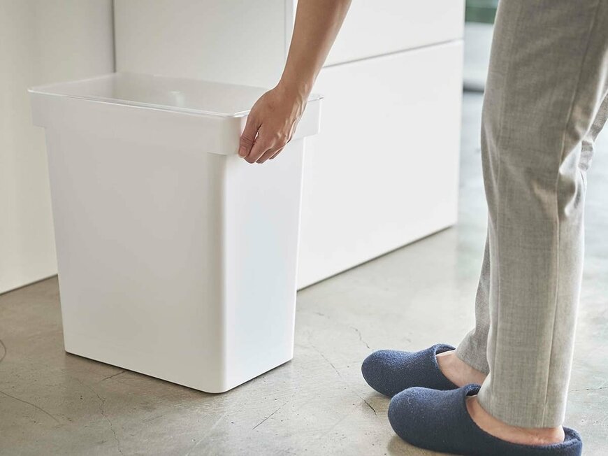 山崎実業公式 密閉米びつ タワー 20kg 計量カップ付