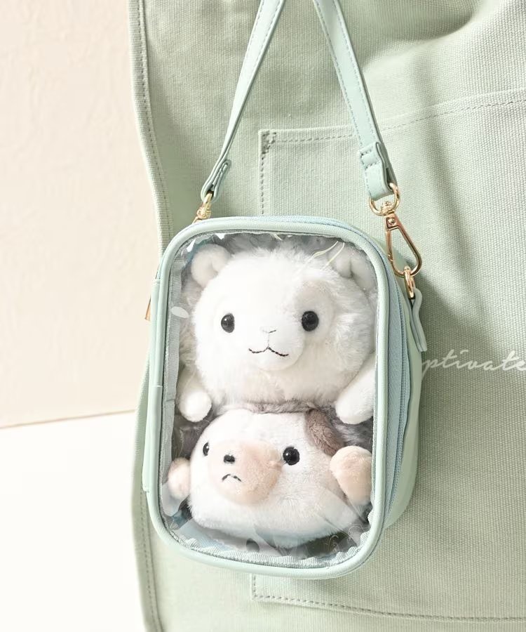 推しのぬいぐるみを汚さずに持ち運びできます