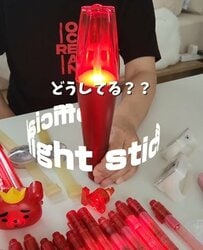 【推しグッズ整理】増え続ける〈ペンライトとLEDリストバンド〉→目からウロコの方法でスッキリ整理整頓！「私もやってみますねー」など反響の声が続々