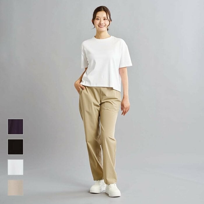 ウエストインでもアウトでも美しく決まる絶妙な長さ