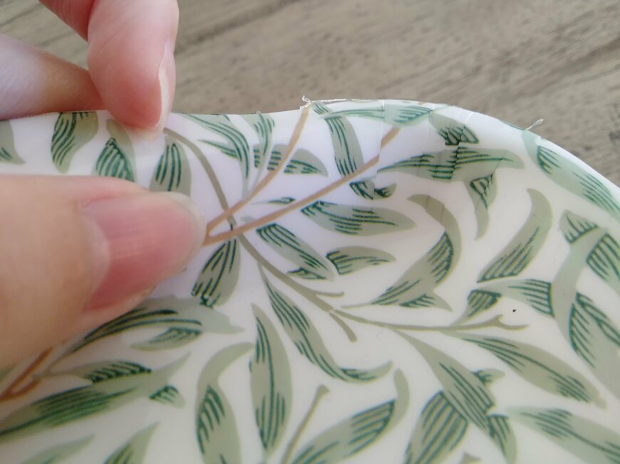 筆者撮影（セリア、トレー ウィリアム・モリス）