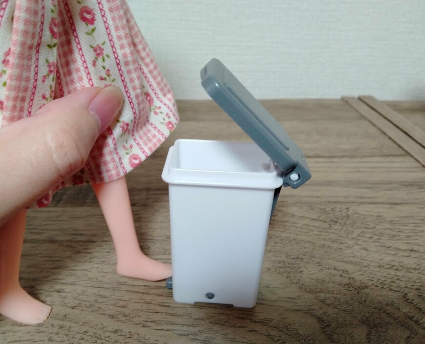 筆者撮影（セリア、ミニチュア ペダルペール）