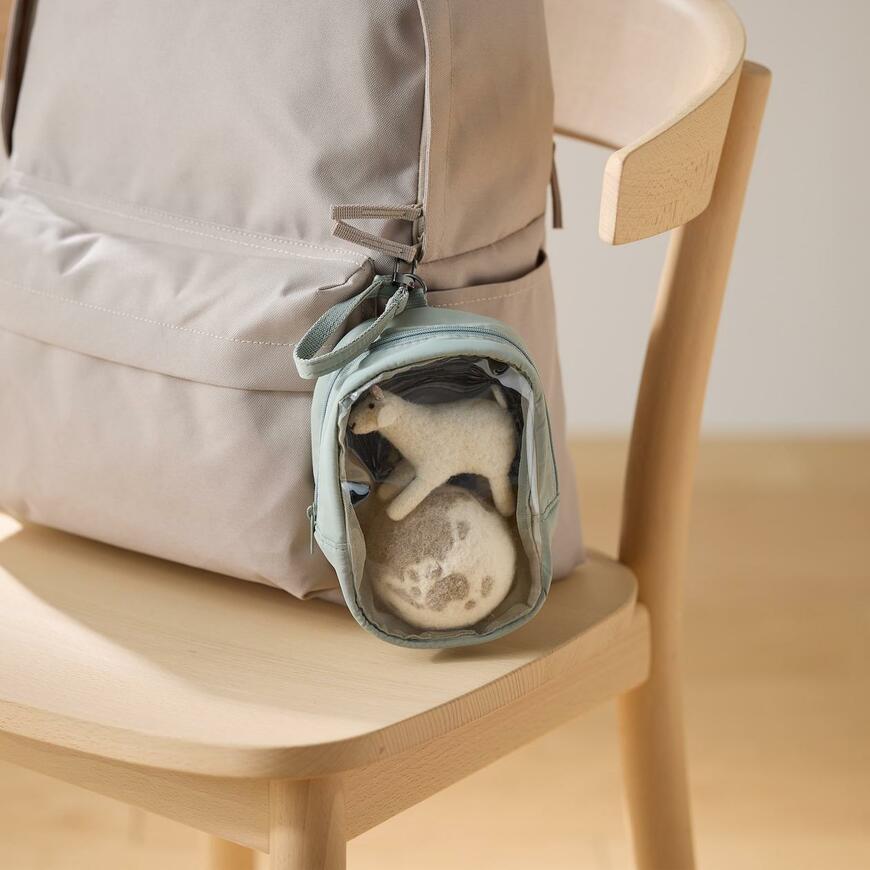 無印良品、吊るせるコレクションポーチ画像