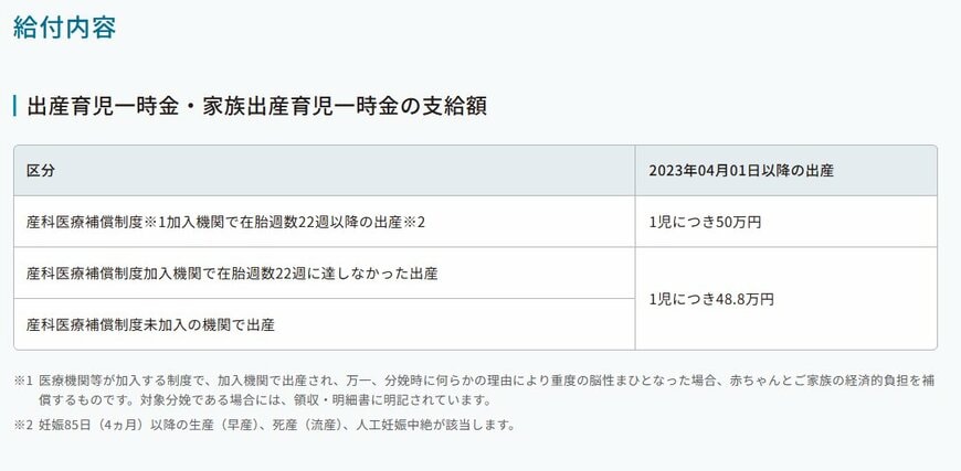 給付内容