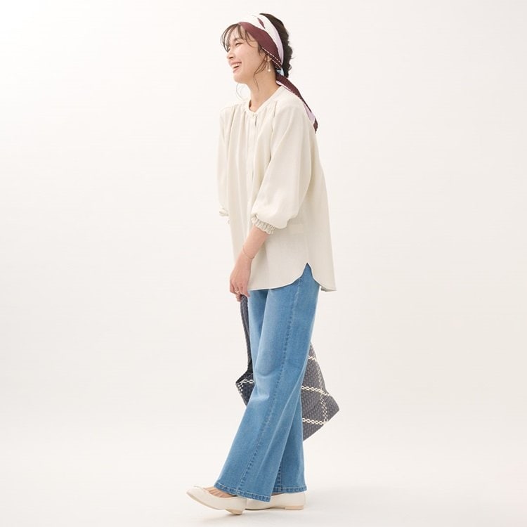 KEYUCA（ケユカ）公式通販サイト　【すごナノ撥水】リネンライクブラウスの画像