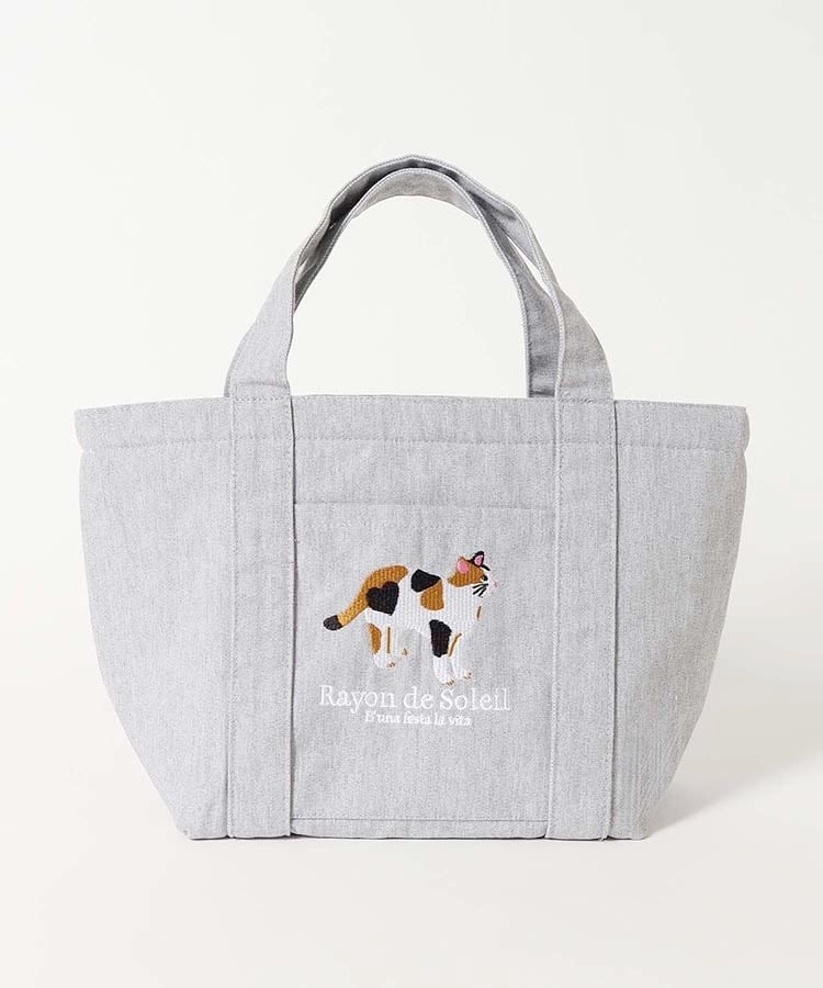 ブルーブルーエ公式 アニマル刺繍保冷トート