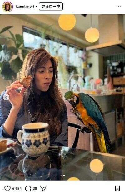 森泉のInstagram投稿