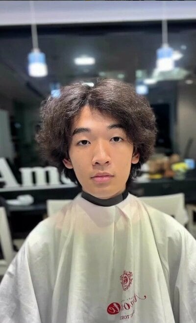 パサつきと広がりで、扱いに迷走していた様子