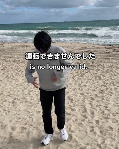 投稿動画のワンシーン