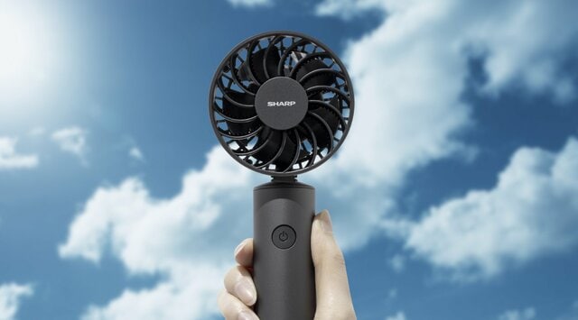 高級化が進むハンディファン、シャープは“消臭機能”で勝負。約1万円でも期待大の理由