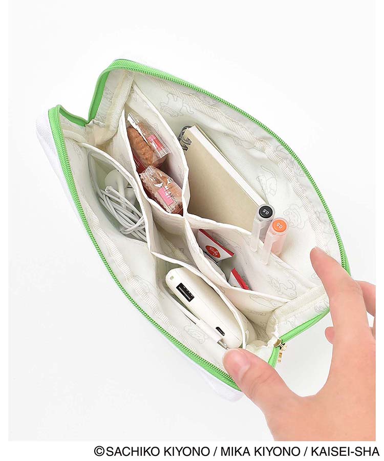 出所：ブルーブルーエ公式　ノンタン絵本型ポーチ