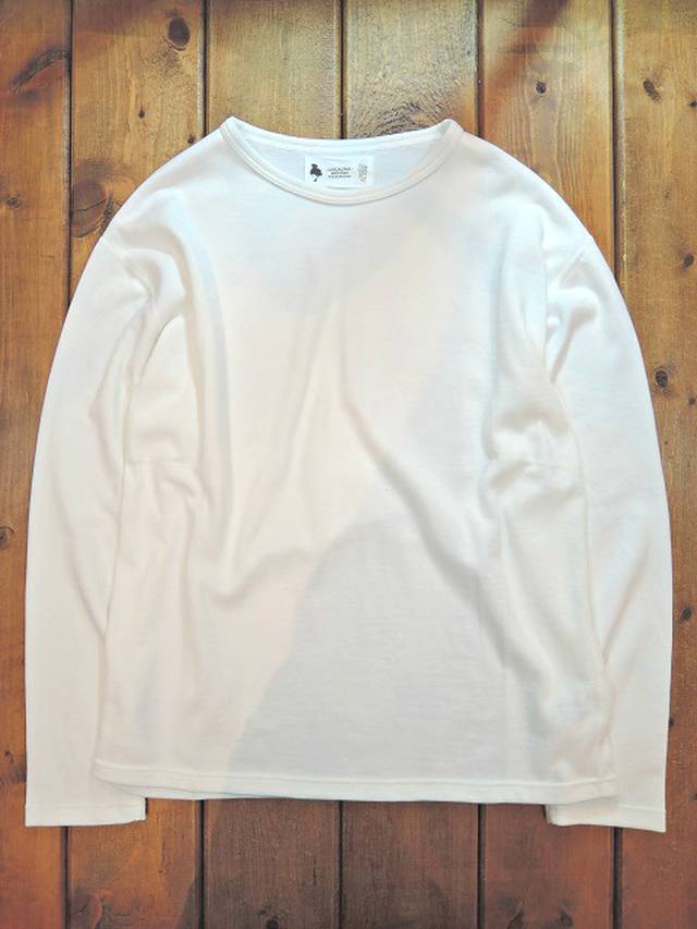 LOCALINA-MERIYASU--FLAT SEAM L/S TEE ¥9,720（税込）