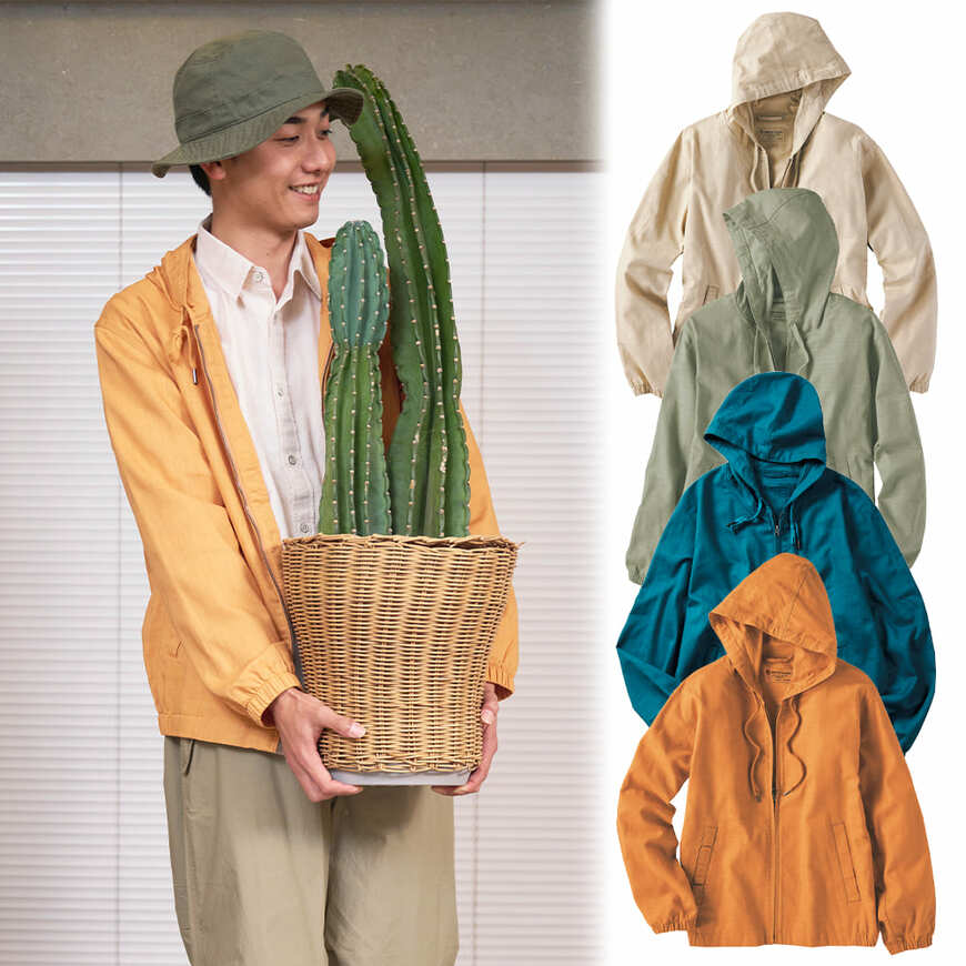 出所：ワークマン公式　エアロクラスタースラブパーカー