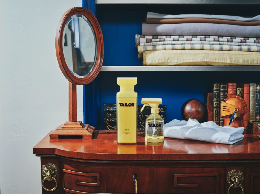 出所：株式会社bridge「おウチの洗濯物をお気に入りに仕立てる、香るファブリックケアブランド“TAILOR（テイラー）”誕生」PR TIMES