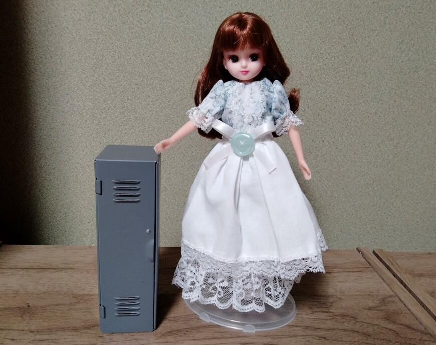 筆者撮影（ダイソー、ブリック レトロロッカー）