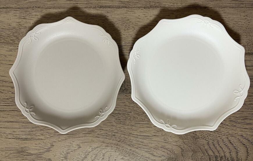 筆者撮影（セリア、カードルプレート ミニ 2P）