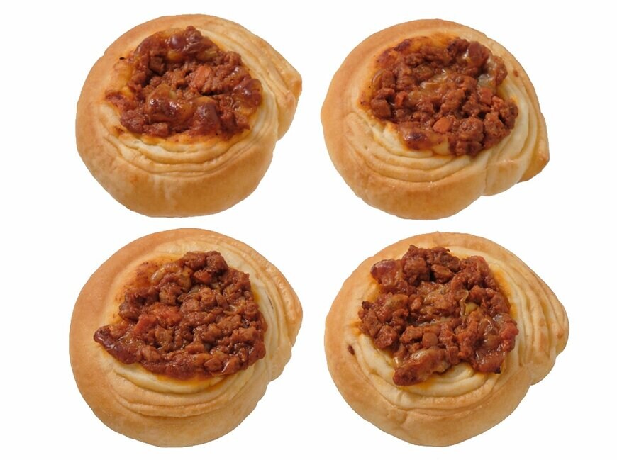 セブン-イレブンの新商品：7プレミアム　ミート＆チーズパン4個