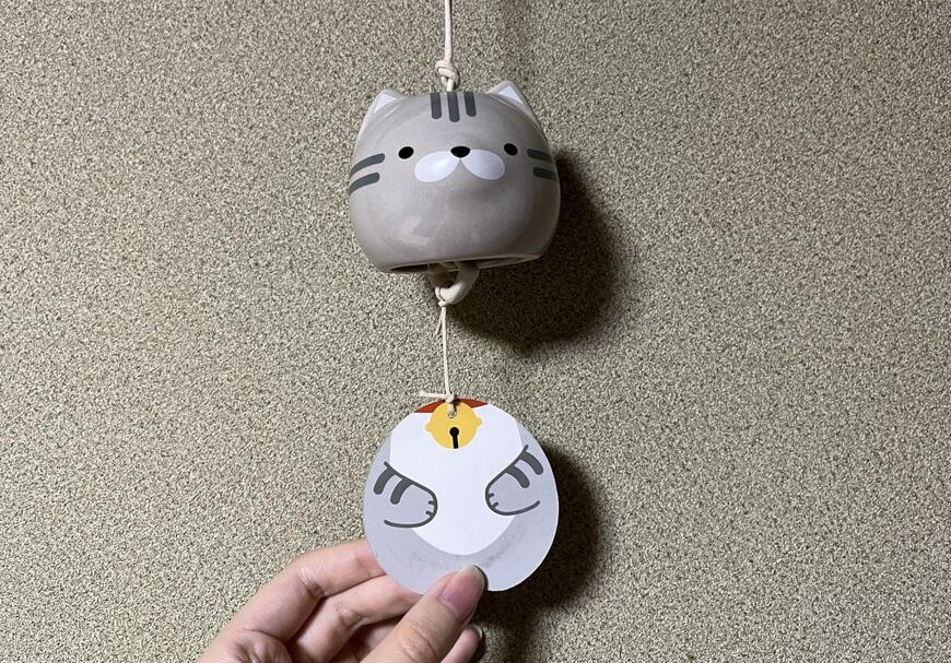 ダイソー、陶器風鈴(アニマル)画像