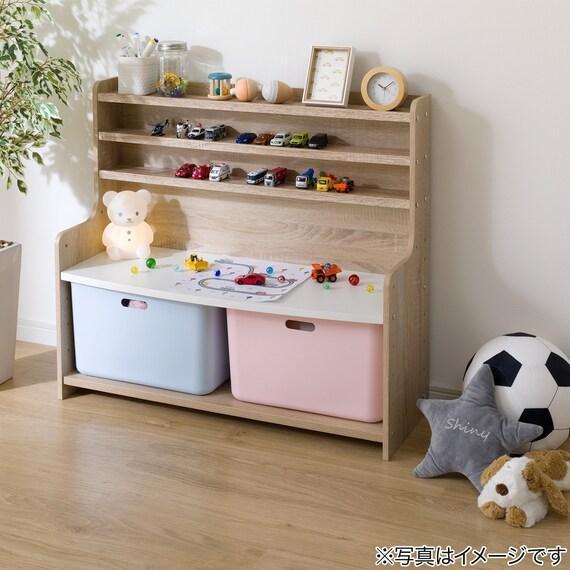 ニトリのキッズマルチ収納使用例画像