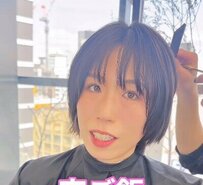 「結婚記念日のデート前で…」前回好評だったパーマで華やかに変身！濡れ感のあるスタイルで色っぽヘアに