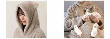 猫ちゃんと一緒にぬくぬく……昨年に即完売したニトリ「ニャンポケ