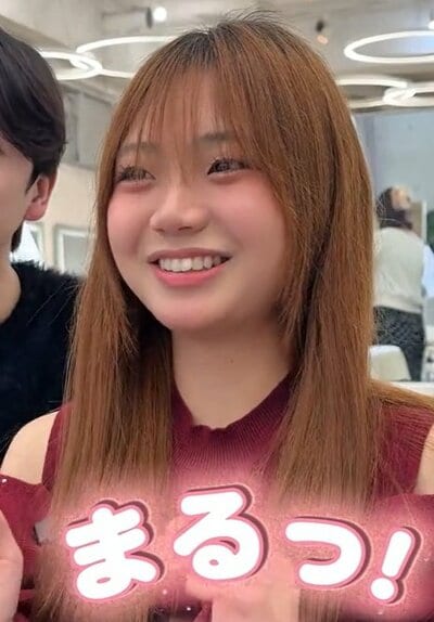 丸顔を気にしている様子