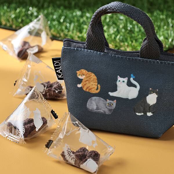 ネコミニバッグ（チョコラスクが3袋入）
