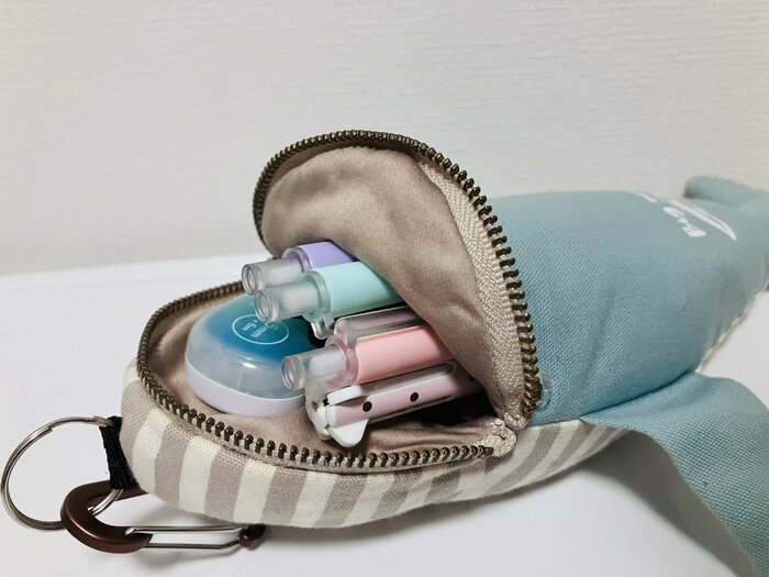 サイズは、筆箱に入れても邪魔にならない143×10×13mm