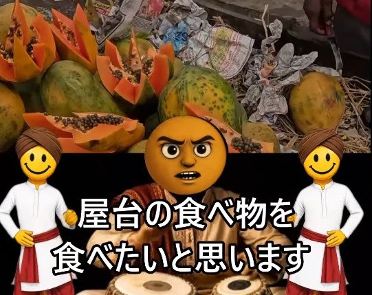 【インドの屋台のフードに挑戦！】「あとは帰国するだけだから大丈夫」インド最終日に屋台グルメへ挑んだ男性の動画、ラストにびっくり！