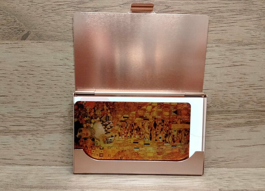 筆者撮影：（ダイソー、カードミラー 名画B）