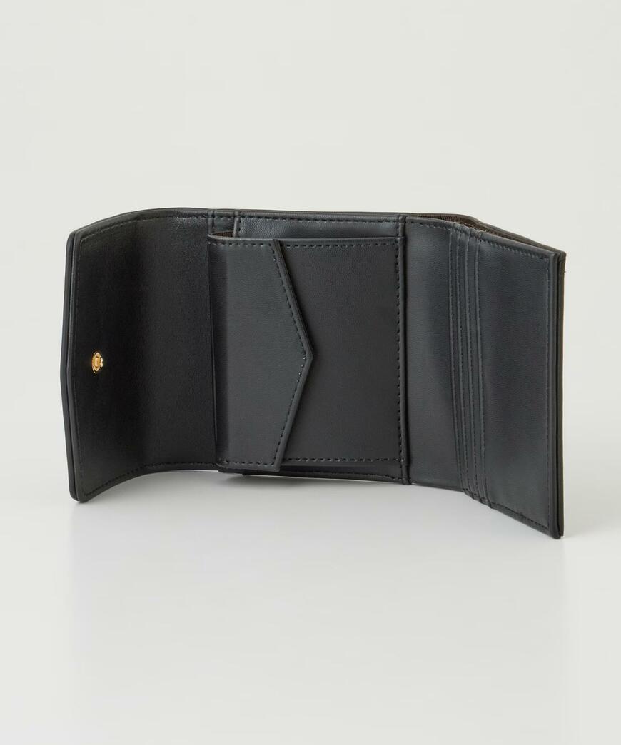 フラップ付ミニ財布