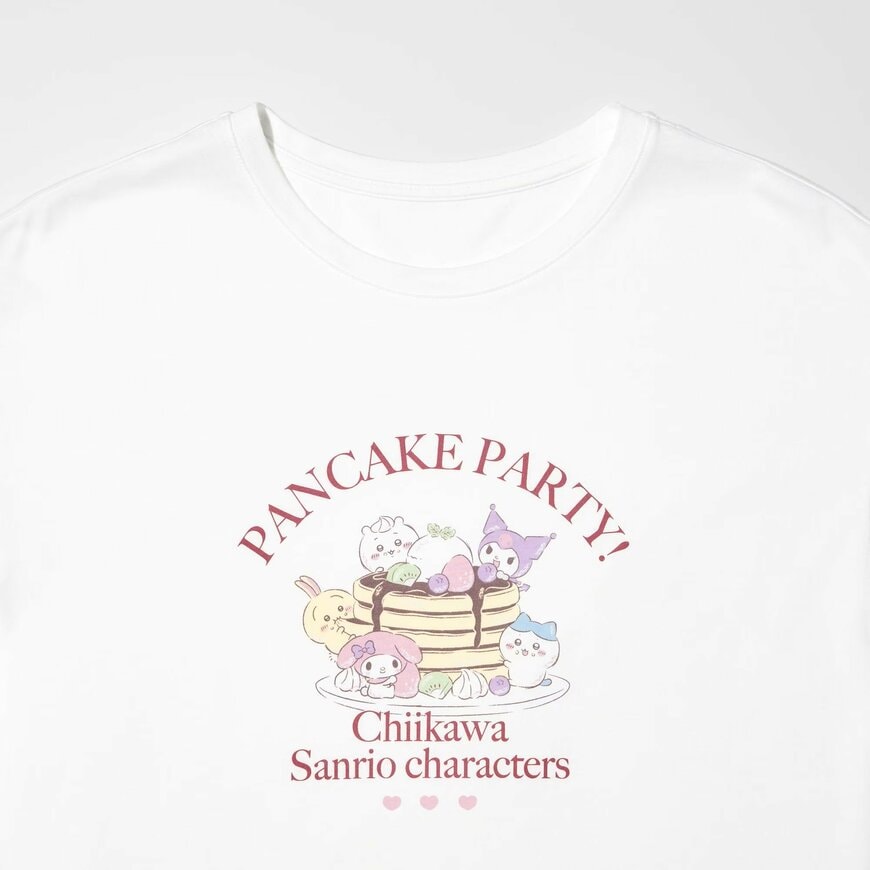 スイーツコレクション ラウンジセット(半袖)ホワイト