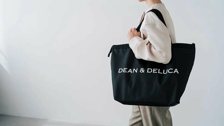 ディーン＆デルーカ公式　トラベルバッグ 再生ナイロンブラックの画像