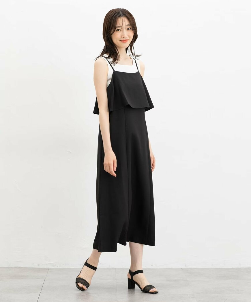 ハニーズ公式　キャミワンピースの画像