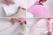 「夢のステッキやないかぁぁい！」スポンジシート・紙ストロー・リボンで可愛い〈チョコステッキ〉が作れる！バレンタインに最適！