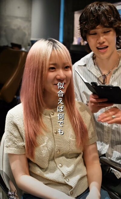 丁寧なカウンセリングを重ねる様子