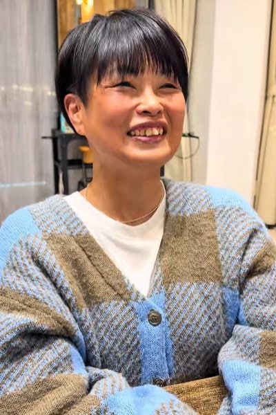 施術後の女性