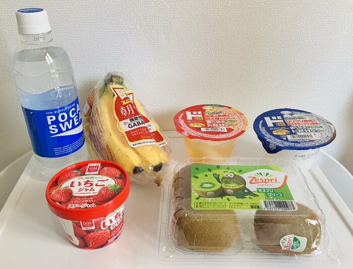 アイスを作るための材料