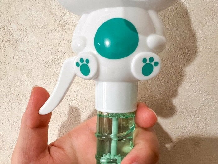 ハンディファンハンドル部分